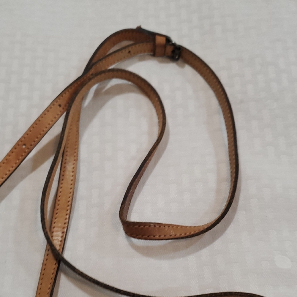 Patricia Nash Tori Brown Lattice Crossbody Bag - Picture 8 of 14